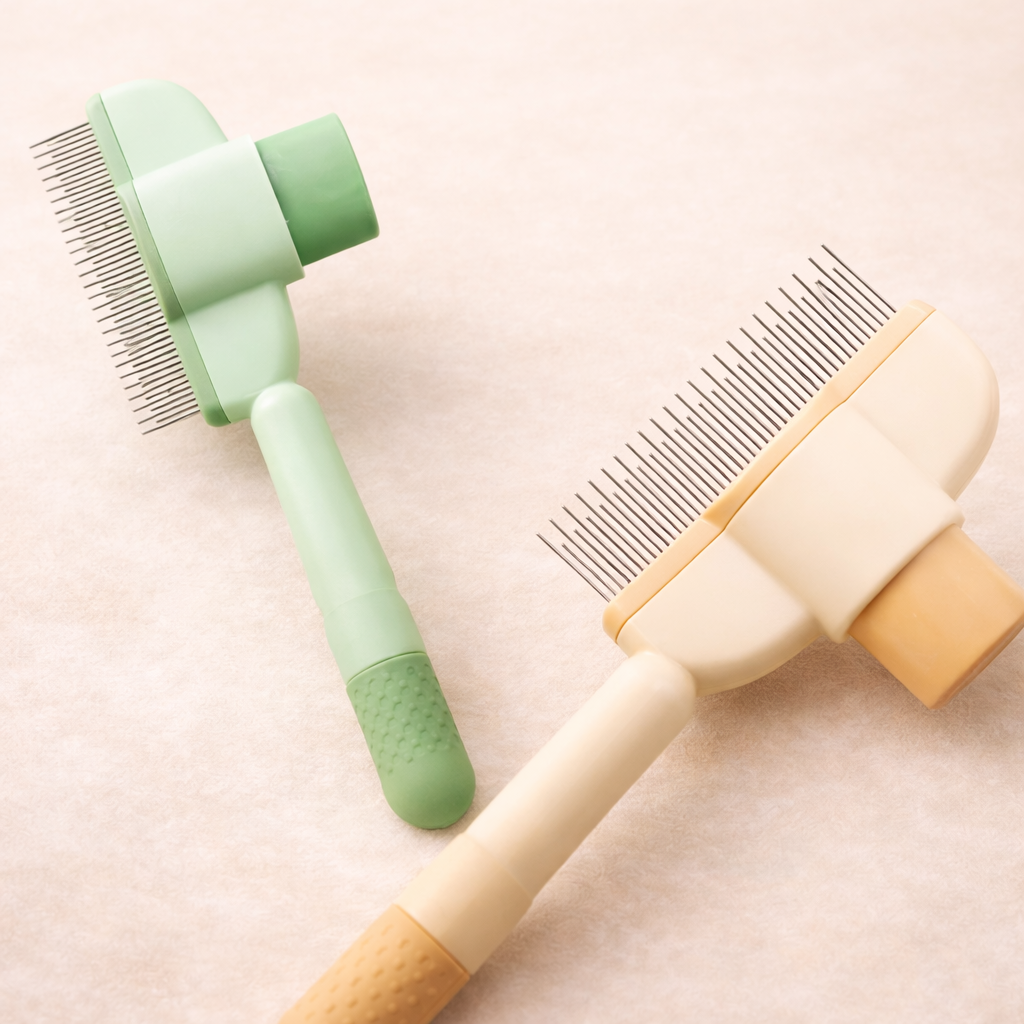 🪮 Peigne de Toilettage – Soin Doux et Efficace pour Petit Félin